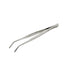 Browne 8” Stainless Steel Curve Precision Tongs - 57515 - Nella Online