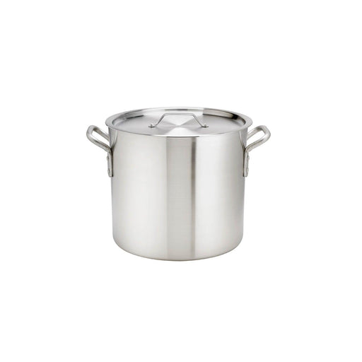 Browne 5813124 24 Qt. Thermalloy Aluminum Standard Weight Stock Pot - Nella Online