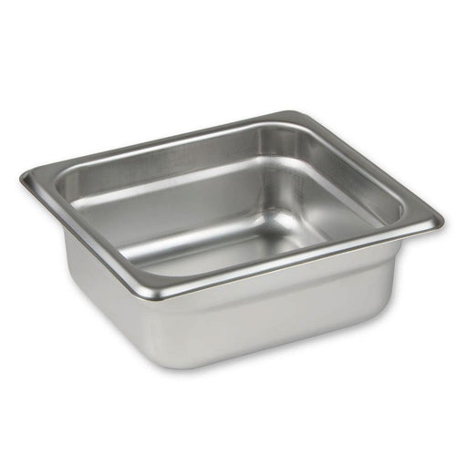 Browne 2.5" 25 Gauge Anti-Jam 1/6 Size Steam Table Pan / Hotel Pan - 98162 - Nella Online