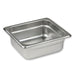 Browne 2.5" 25 Gauge Anti-Jam 1/6 Size Steam Table Pan / Hotel Pan - 98162 - Nella Online
