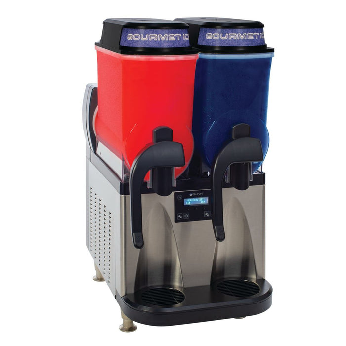 Bunn Ultra NX 3 Gal Black/Stainless Steel Frozen Beverage Dispenser with Extended Handles - 58000.6015 - Nella Online