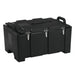 Cambro 100MPC110 26" x 18" x 15" Camcarrier® 100 Series Black Top Loading Deep Insulated Food Pan Carrier - Nella Online