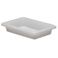 Cambro 18" x 12" x 3" White Poly Food Storage Box - 12183P148