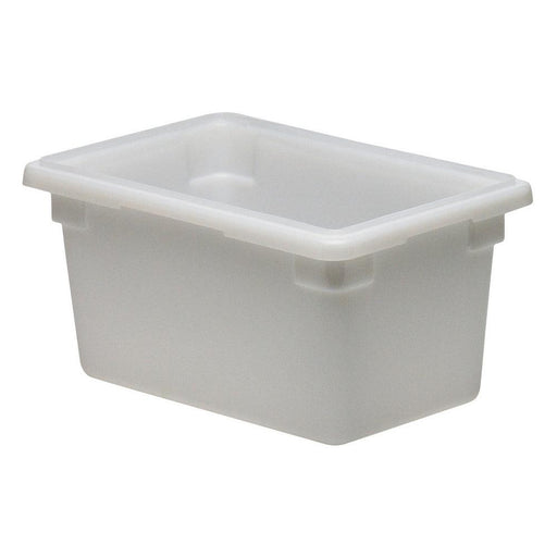 Cambro 12189P148 4.75-Gallon White Poly Food Storage Box - Nella Online