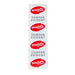Cambro 26SSTELB6250 Stay Safe 1 1/2" X 6" Tamper Evident Labels - Nella Online