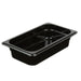 Cambro 42CW110 Black 1/4 Size Food Pan - 2.5" Depth - Nella Online