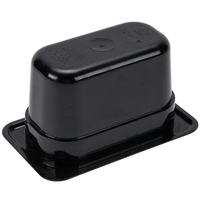 Cambro 94CW110 Black 1/9 Size Food Pan - 4" Depth - Nella Online