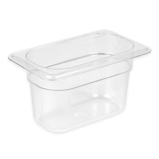 Cambro 94CW135 Camwear Clear 1/9 Size Food Pan - 4" Depth - Nella Online