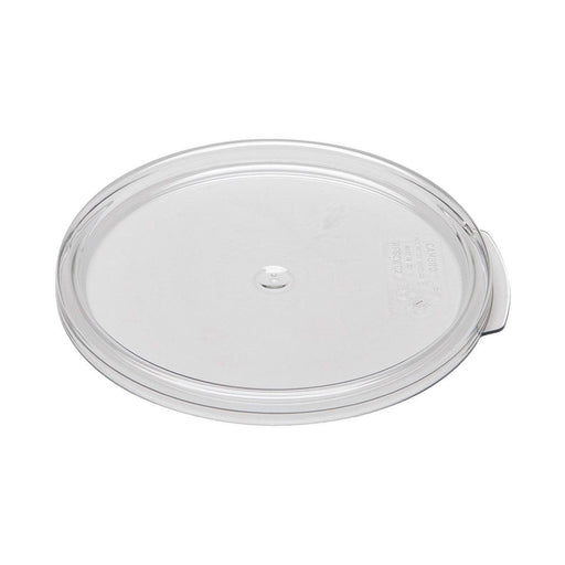 Cambro RFSCWC2135 Camwear Clear Round Covers for 2 and 4 Qt. Containers - Nella Online
