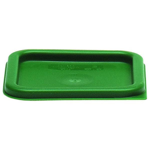 Cambro SFC2452 Green Square Lid for 2 and 4 Qt. Containers - Nella Online