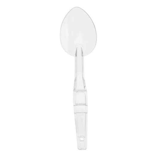 Cambro SPO13CW135 13" Polycarbonate Solid Deli Spoon - Clear - Nella Online