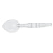 Cambro SPO13CW135 13" Polycarbonate Solid Deli Spoon - Clear - Nella Online