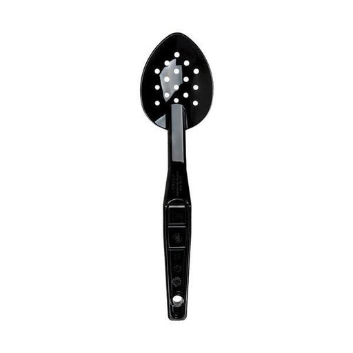 Cambro SPOP13CW110 13" Polycarbonate Perforated Deli Spoon - Black - Nella Online