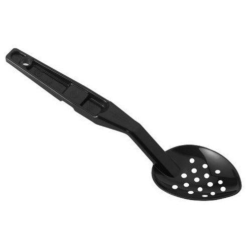 Cambro SPOP13CW110 13" Polycarbonate Perforated Deli Spoon - Black - Nella Online