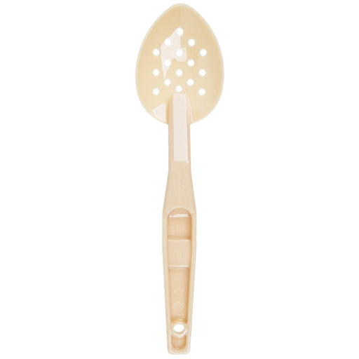 Cambro SPOP13CW133 13" Polycarbonate Perforated Deli Spoon - Beige - Nella Online