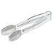 Cambro TG6135 Lugano 6" Flat Grip Tongs - Clear - Nella Online