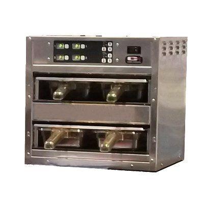 Carter-Hoffmann MC223S-2T 17" Double Wall Stainless Steel Electronic Warming and Holding Cabinet - 120V/500W - Nella Online