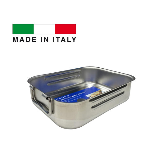 Catering Line 6850/25 7.5" x 10" Stainless Steel Roasting Pan - Nella Online