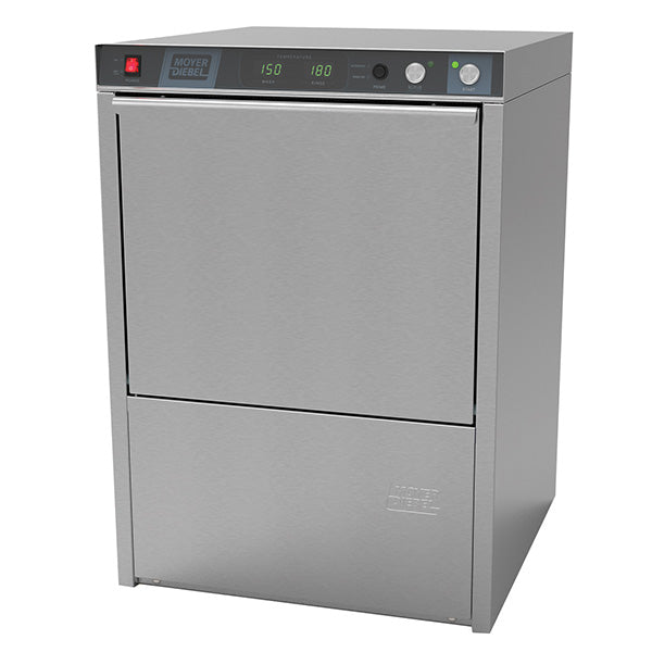Champion 501HT High Temperature Undercounter Dishwasher with 40°F Rise Booster – 120/208V, 3 Phase - Nella Online