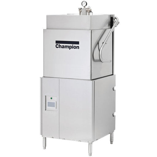 Champion DH6000 High Temperature Door-Type Dishwashing Machine With Booster Heater - 208-240V, 1 Phase - Nella Online