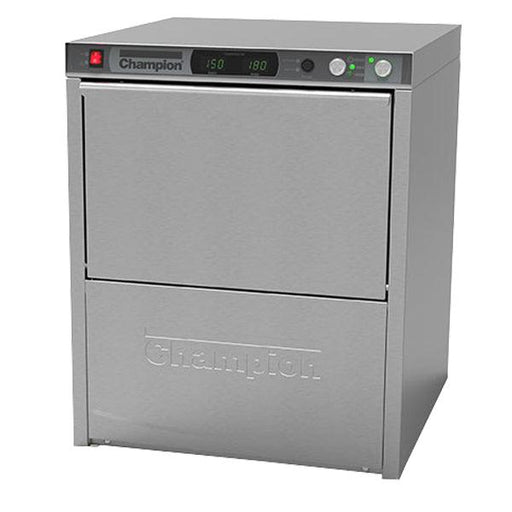 Champion UH330 ADA High Temperature Undercounter Dishwasher with Built-In Booster Heater - 30-18-13 Racks/Hour - Nella Online
