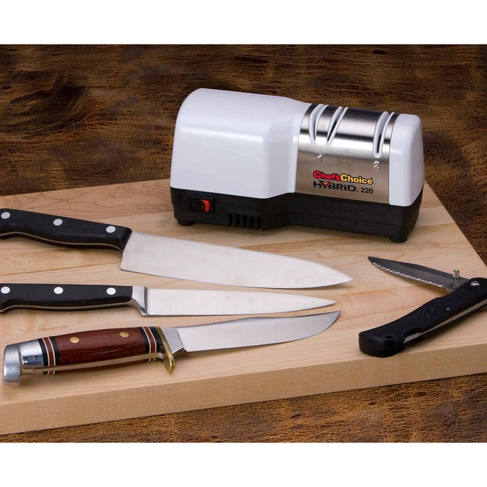 Chef's Choice Model 220 Diamond Hone 2-Stage Hybrid Knife Sharpener