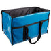 Choice 124FCARRVNL 23" x 13" x 15" Insulated Vinyl Food Delivery Bag - Blue - Nella Online