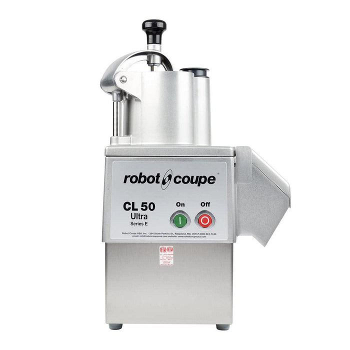 Robot Coupe CL50E Ultra Vegetable Preparation Machine With 2 Discs - 1.5 Hp / 120V