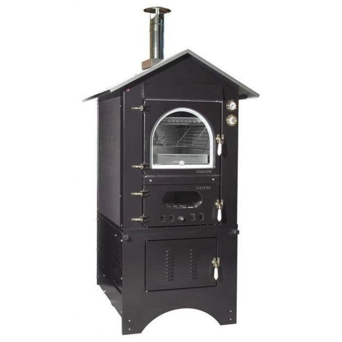 Clementi Master Wood Burning Pizza Oven - Stainless Steel Roof / Walls - Nella Online