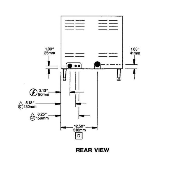Cleveland 21CET8 Steamcraft Ultra 3-Pan Electric Countertop Steamer - 208V, 3 Phase