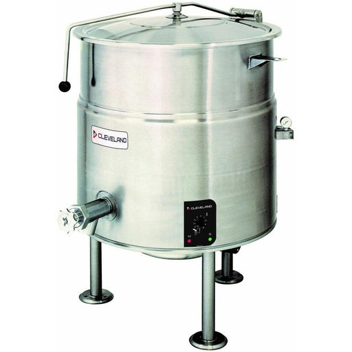 Cleveland KEL-60 60 Gallon Stationary 2/3 Steam Jacketed Electric Kettle - 208/240V - Nella Online