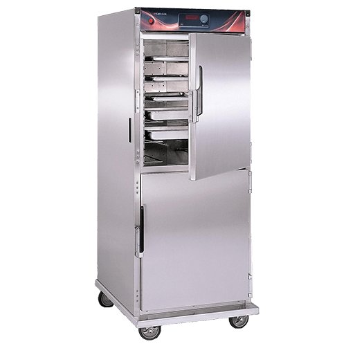 Cres Cor H-137-SUA-12D 28.75" Digital Insulated Stainless Steel Holding Cabinet with 12 Full-Size Pan - 120V/1,500W - Nella Online