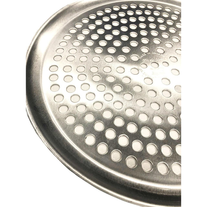 Crown Cookware 10" 20-Gauge Aluminum Perforated Pizza Pan - 500-07103