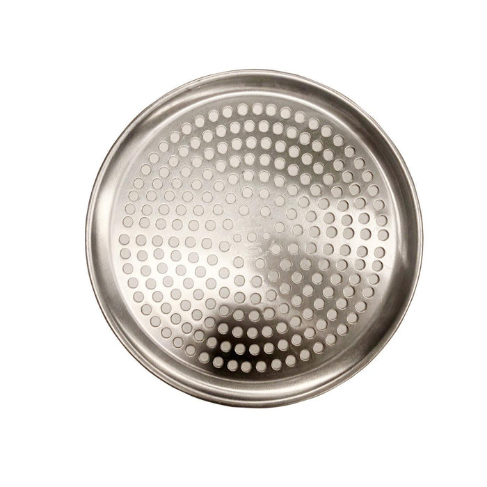 Crown Cookware 17" 18-Gauge Aluminum Perforated Pizza Pan - 500-07174