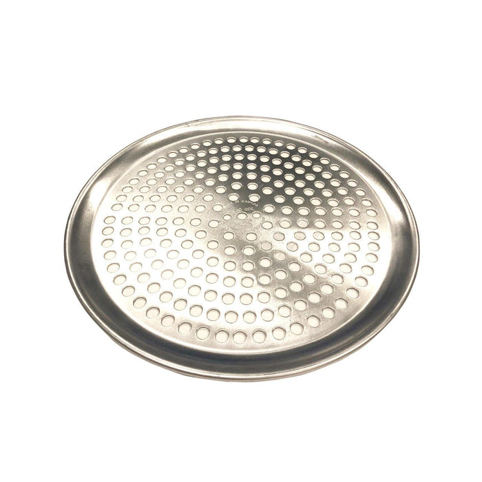 Crown Cookware 20" 20-Gauge Aluminum Perforated Pizza Pan - 500-07203
