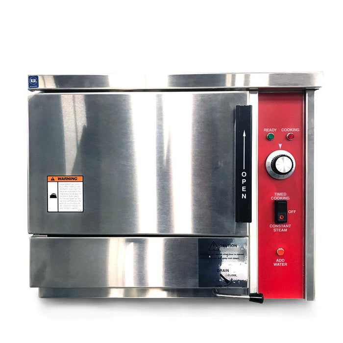 Crown EPX-3 Manual Fill Electric Counter Pan Steamer - 208V - Nella Online