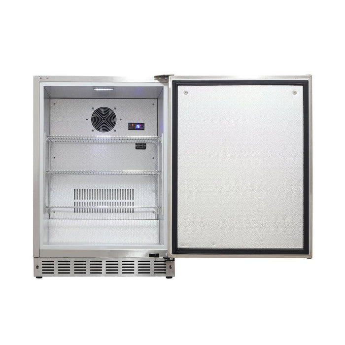 Crown Verity CV-RF-1 Built-In Undercounter Refrigerator - 5.1 Cu. Ft. - Nella Online