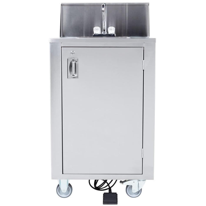 Crown Verity 24" x 25" CV-PHS-4C Cold Portable Space Saver Hand Sink - Nella Online