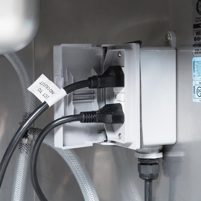 Crown Verity 24" x 25" CV-PHS-4C Cold Portable Space Saver Hand Sink - Nella Online