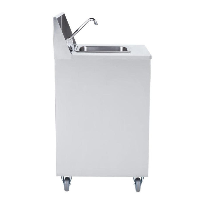 Crown Verity 24" x 25" CV-PHS-4C Cold Portable Space Saver Hand Sink - Nella Online