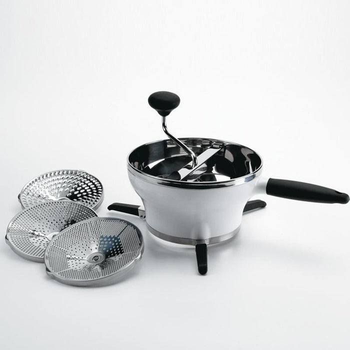 Danesco OXO 1071478 3-Disc Stainless Steel Food Mill - Nella Online