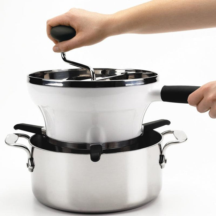 Danesco OXO 1071478 3-Disc Stainless Steel Food Mill - Nella Online