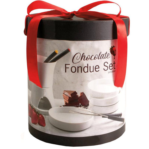 Danesco 6300105WH Chocolate Fondue Set - Nella Online
