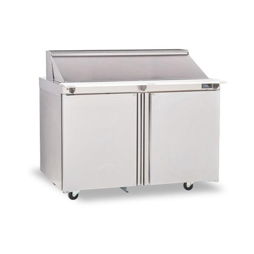 Delfield 115V 48" Sandwich/Salad Prep Table w/ Refrigerated Base - 4448NP-12 - Nella Online