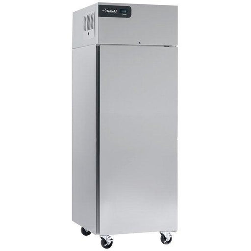 Delfield Reachins 27" Top-Mount Solid Door Reach-In Refrigerator with Stainless Steel Exterior/Aluminum Interior - GBR1P-S - Nella Online