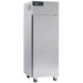 Delfield Reachins 27" Top-Mount Solid Door Reach-In Refrigerator with Stainless Steel Exterior/Aluminum Interior - GBR1P-S - Nella Online