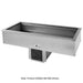 Delfield N8169B 5-Pan Drop-In Self-Contained Refrigerated Cold Pan - 115V, 1 Phase - Nella Online
