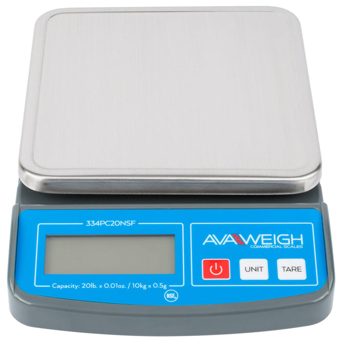 AvaWeigh 334SBDS1 1 lb. Baker's Dough Scale Scoop