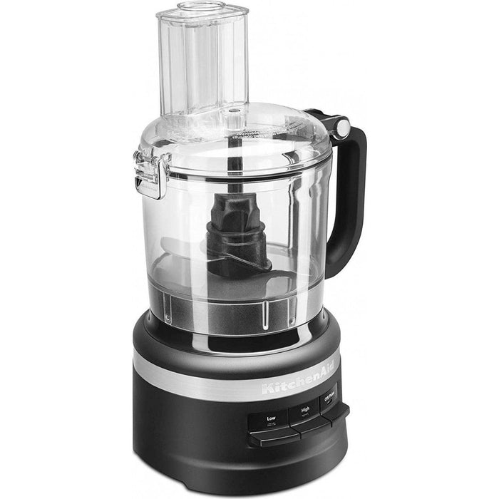 KitchenAid KFP0919BM 9-Cup Food Processor - Matte Black - Nella Online