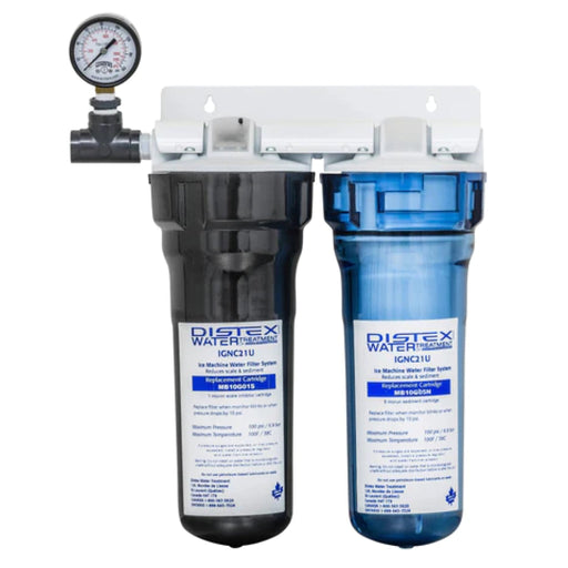 Distex IGNC21U Ice Machine Water Filters - Up to 750 Lbs /day - Nella Online
